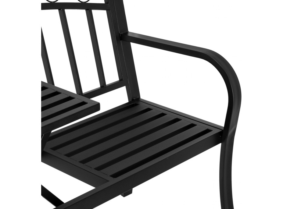 Záhradná kovová lavička BANCO