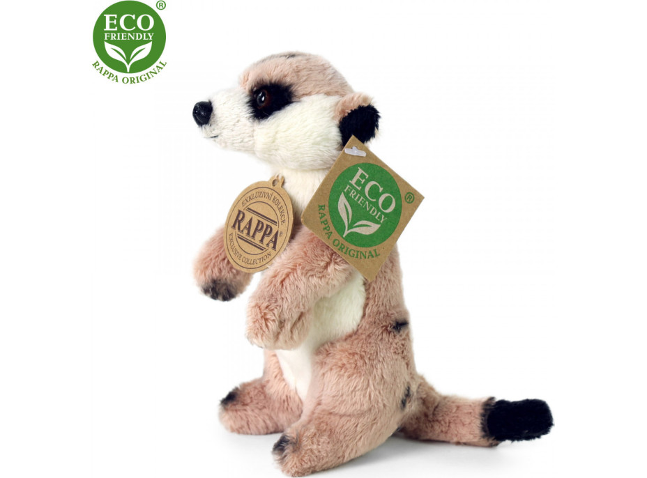 Rappa Plyšová surikata stojaca 14 cm ECO-FRIENDLY