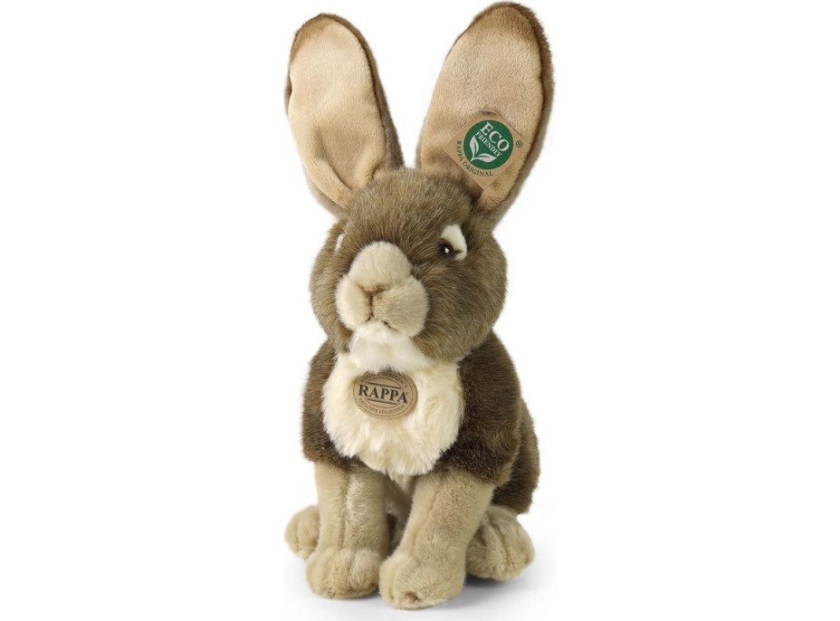 Rappa Plyšový zajac 30 cm ECO-FRIENDLY