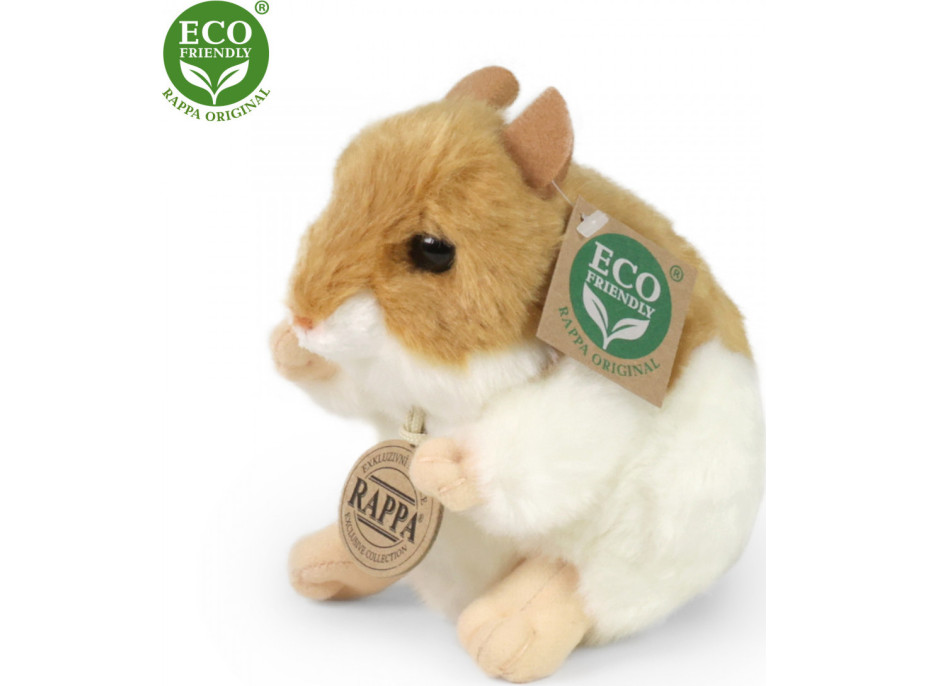 Rappa Plyšový škrečok 13 cm ECO-FRIENDLY
