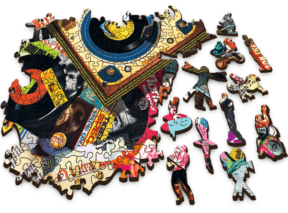 TREFL Drevené puzzle Vo svete hudby 501 dielikov
