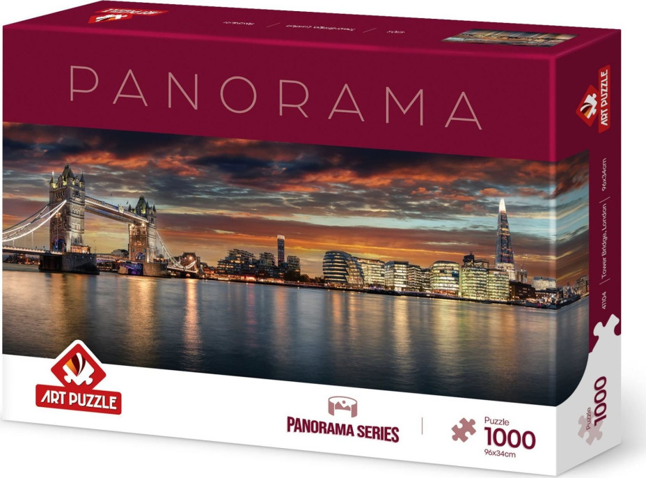 ART PUZZLE Panoramatické puzzle Tower Bridge, Londýn 1000 dielikov