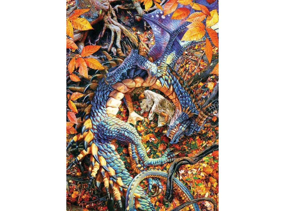COBBLE HILL Puzzle Abby a jej drak 1000 dielikov