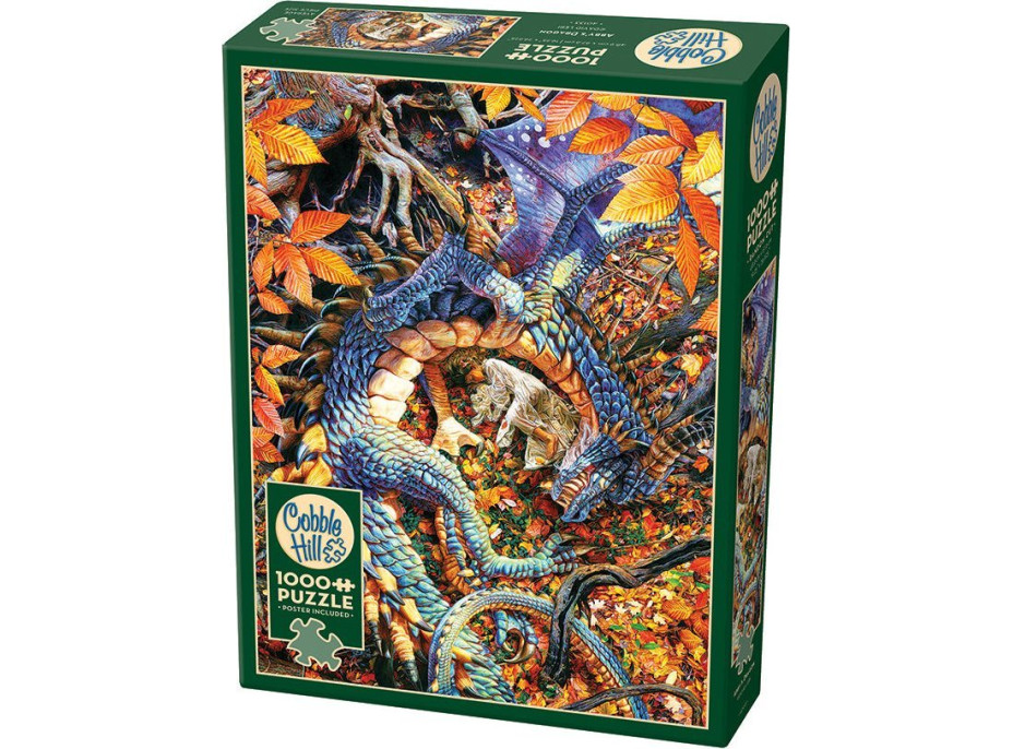COBBLE HILL Puzzle Abby a jej drak 1000 dielikov