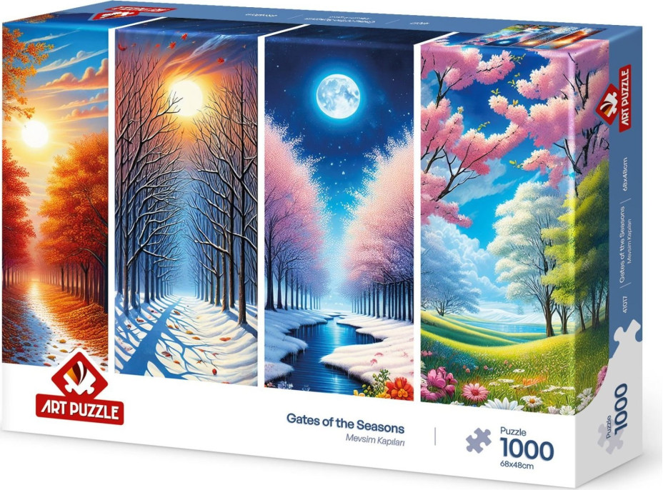 ART PUZZLE Puzzle Brány ročného obdobia 1000 dielikov