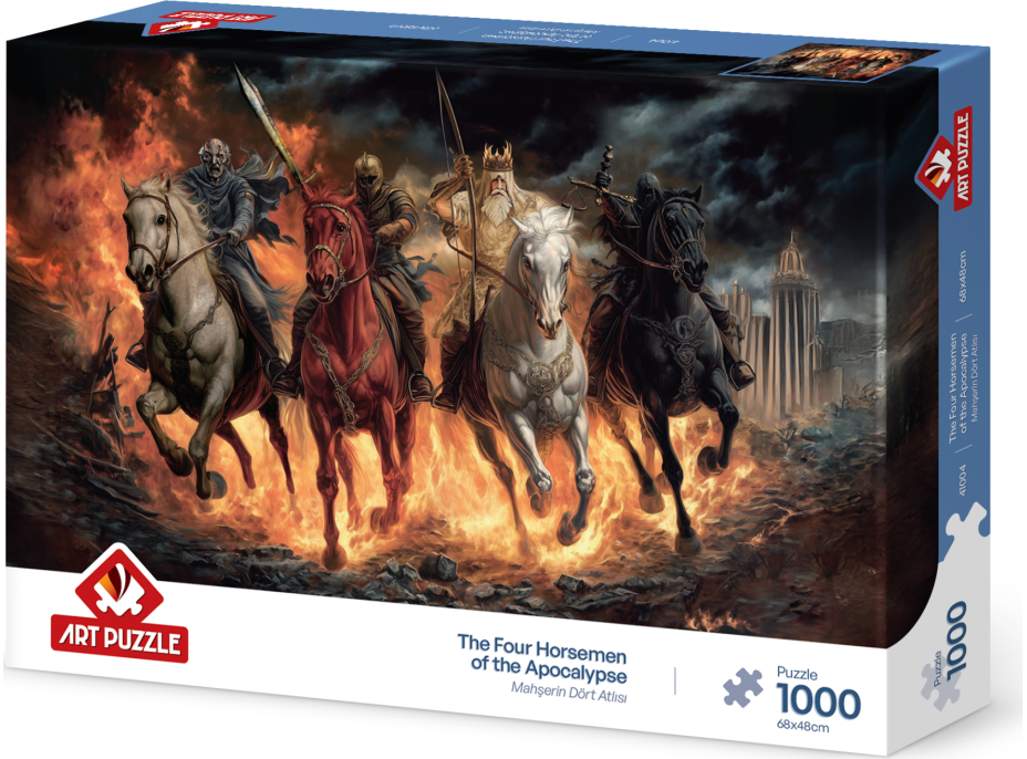ART PUZZLE Puzzle Štyria jazdci apokalypsy 1000 dielikov