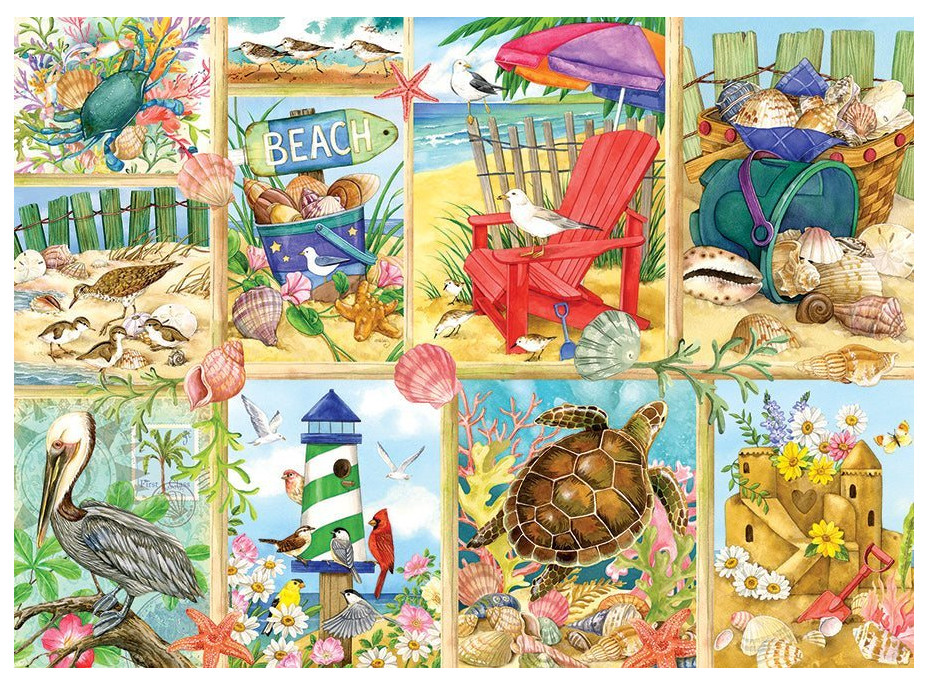 COBBLE HILL Puzzle Deň na pláži 500 dielikov