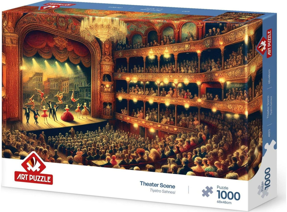 ART PUZZLE Puzzle Divadelná scéna 1000 dielikov