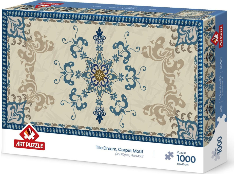ART PUZZLE Puzzle Dlaždicový sen na koberci 1000 dielikov