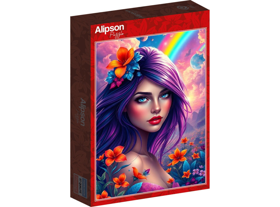 ALIPSON Puzzle Dúhová dievčina 500 dielikov