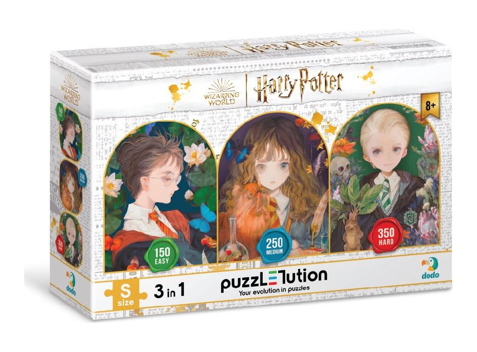 DODO Puzzle Harry Potter: Sny a Fantázia 150, 250 a 350 dielikov