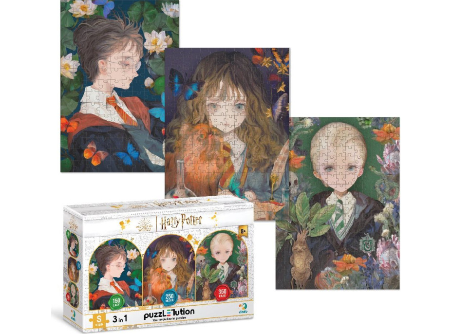 DODO Puzzle Harry Potter: Sny a Fantázia 150, 250 a 350 dielikov