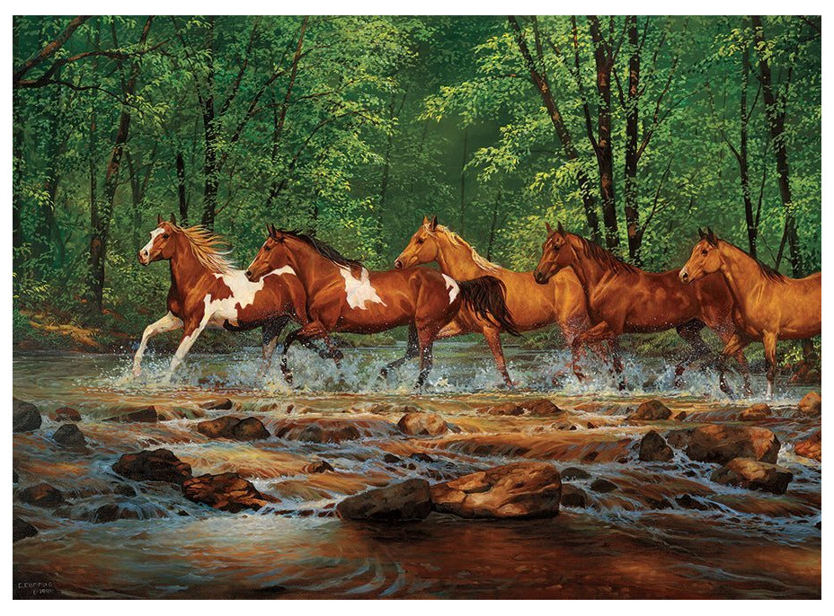 COBBLE HILL Puzzle Klus v Spring Creek 1000 dielikov