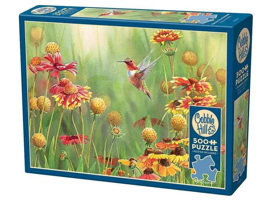 COBBLE HILL Puzzle Kolibríky 500 dielikov