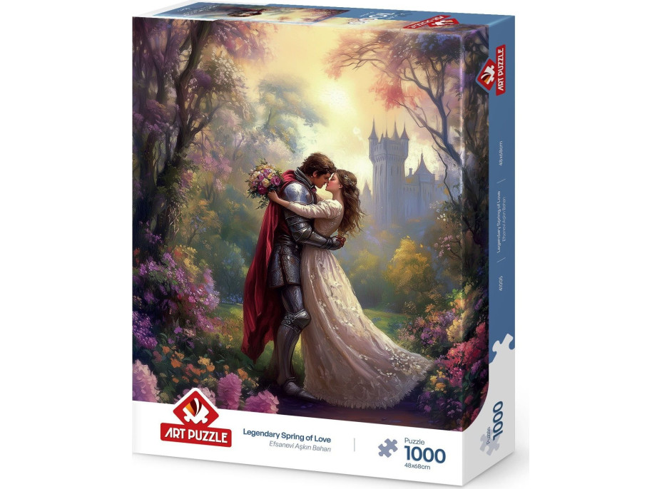 ART PUZZLE Puzzle Kúzelná jarná láska 1000 dielikov