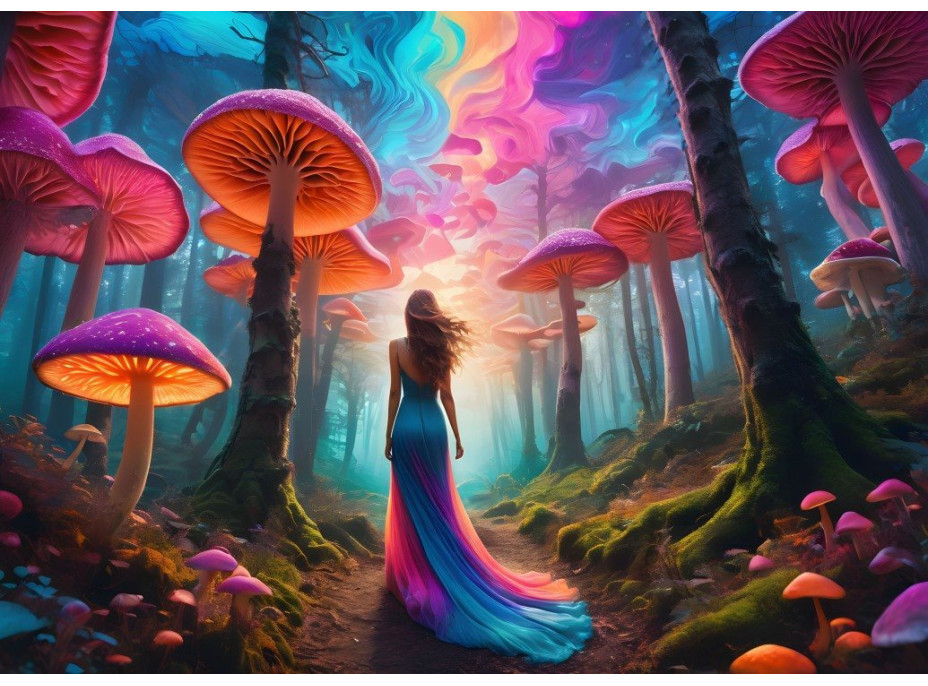 ALIPSON Puzzle Lesný rozmar 500 dielikov