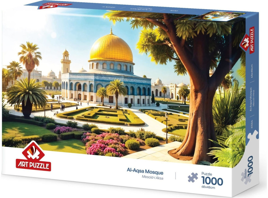 ART PUZZLE Puzzle Mešita al-Aksá 1000 dielikov