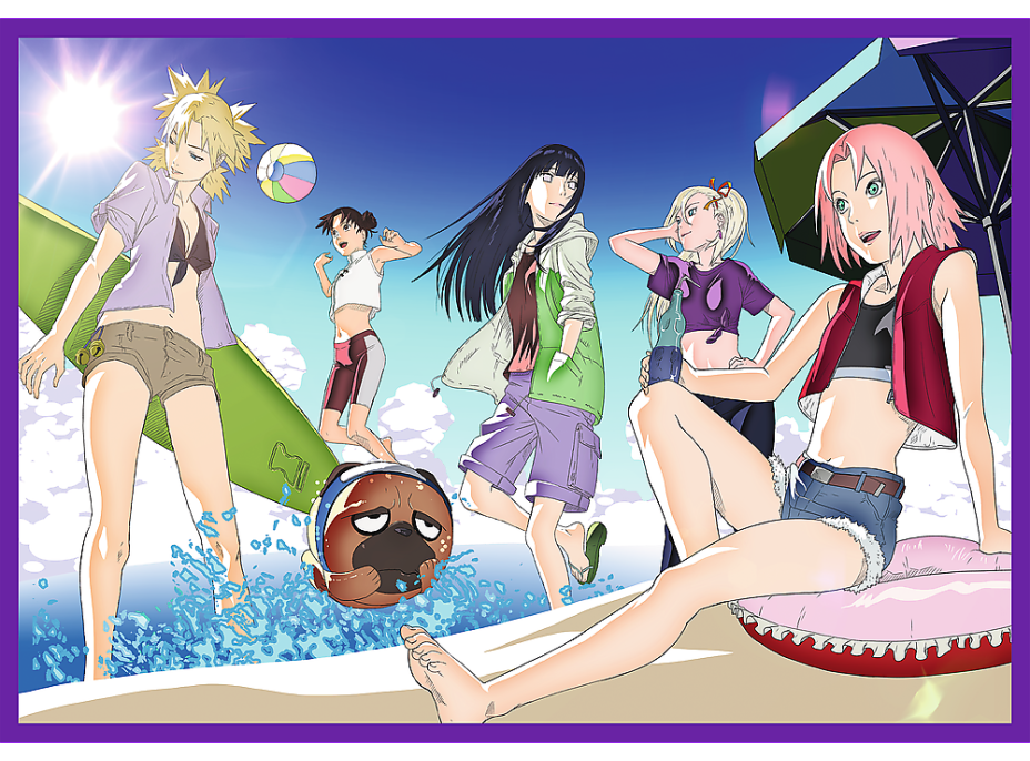 TREFL Puzzle Naruto Shippuden: Dobrodružstvo Naruta Uzumaki 4x250 dielikov