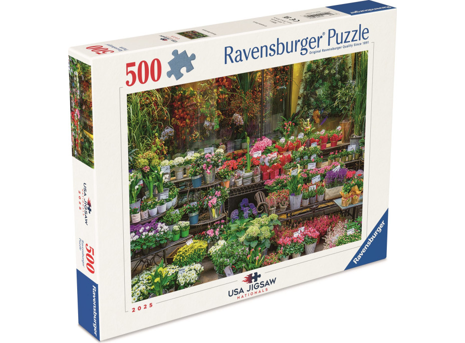 RAVENSBURGER Puzzle Pobrežie Na Pali, Havaj 500 dielikov