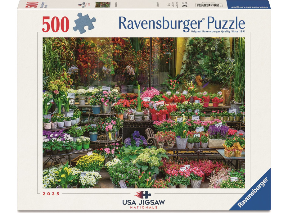 RAVENSBURGER Puzzle Pobrežie Na Pali, Havaj 500 dielikov