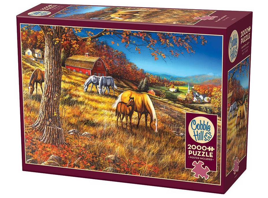 COBBLE HILL Puzzle Stretnutie na svahu 2000 dielikov