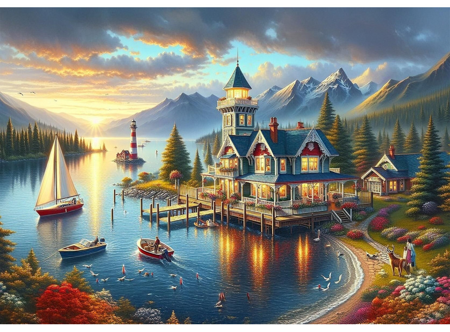 ART PUZZLE Puzzle Snový večer 1000 dielikov