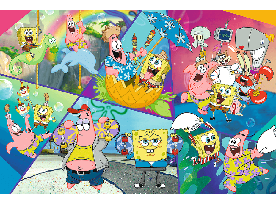 TREFL Puzzle SpongeBob v Bikini Bottom 300 dielikov