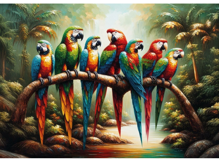 ART PUZZLE Puzzle Tropický raj 500 dielikov