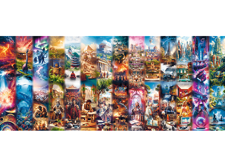 TREFL Puzzle UFT Kronika Krajina: Od stvorenia k budúcnosti 21000 dielikov
