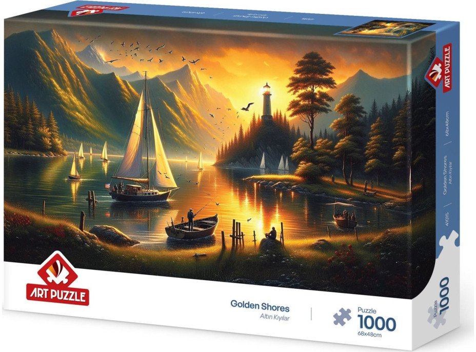 ART PUZZLE Puzzle Zlaté brehy 1000 dielikov