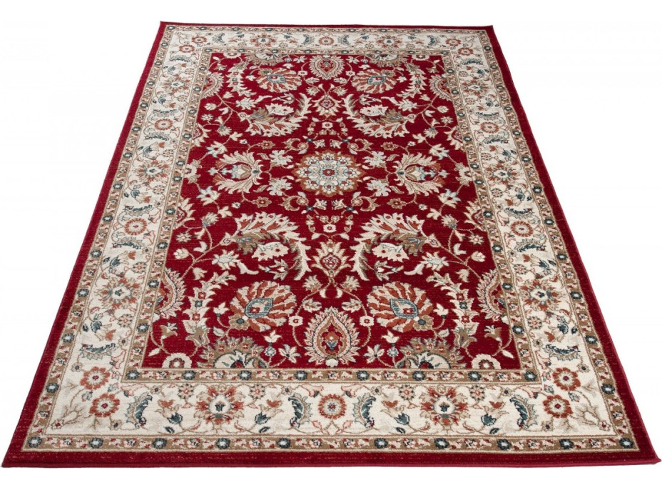 Kusový koberec DUBAI kilim - červený/béžový