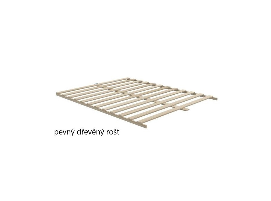 Posteľ PANAMA 200x120 cm - biela/dub craft
