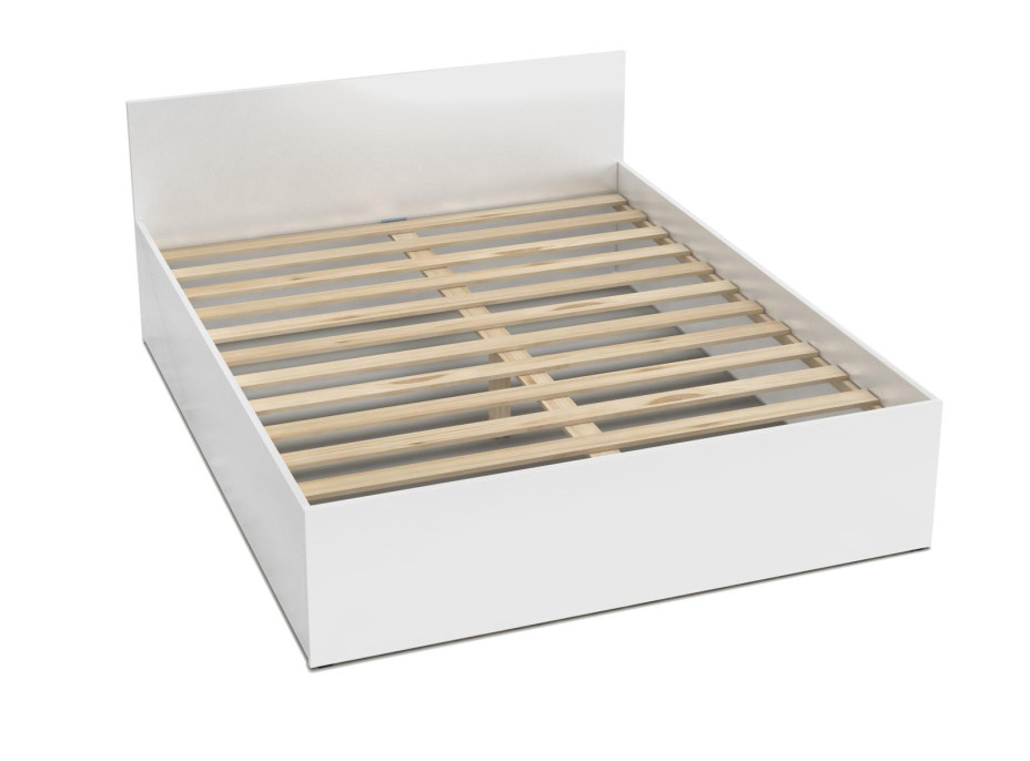 Posteľ PANAMA 200x120 cm - biela/dub craft