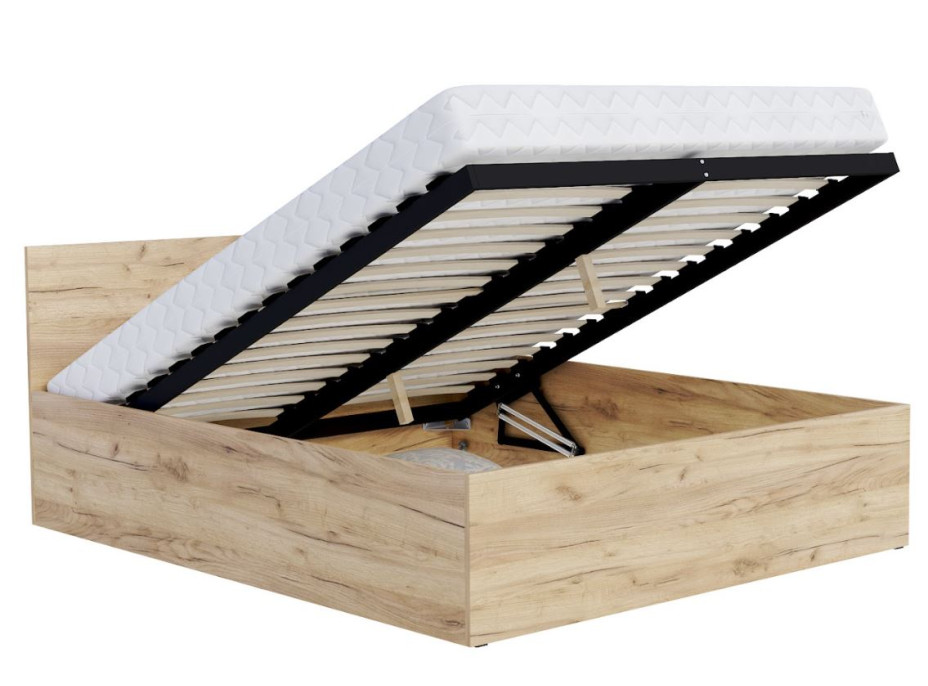 Posteľ PANAMA 200x140 cm - dub craft