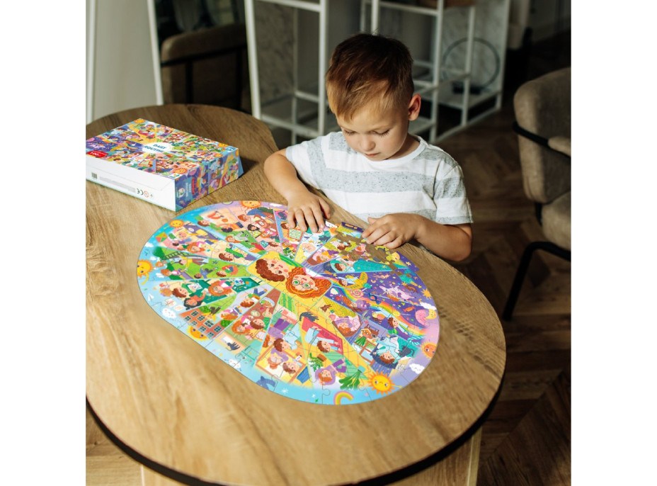 DODO Puzzle Denná rutina 100 dielikov