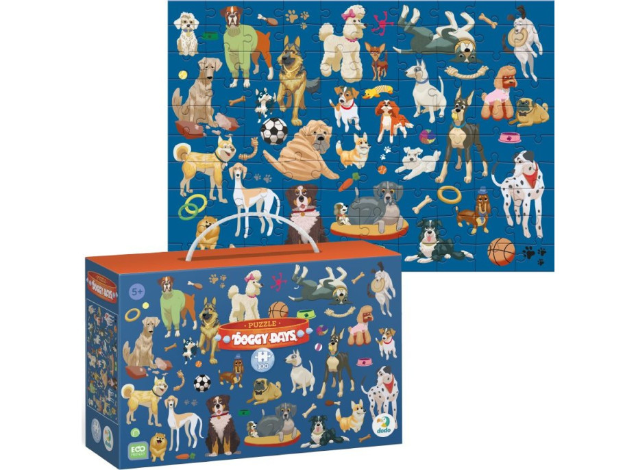 DODO Puzzle Psíci 100 dielikov