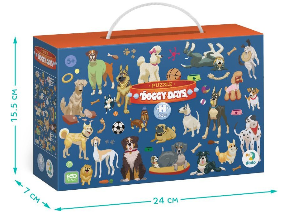 DODO Puzzle Psíci 100 dielikov