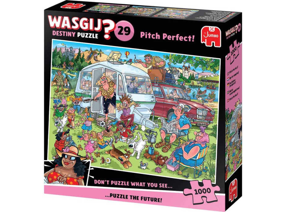 JUMBO Puzzle WASGIJ Destiny 29: Perfektný tón 1000 dielikov