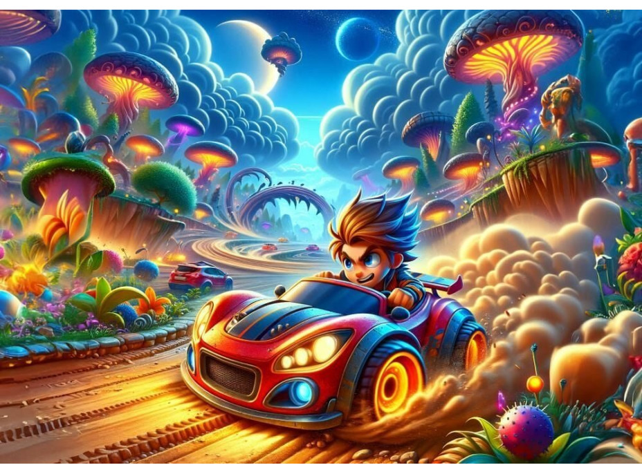 ART PUZZLE Puzzle Zlomyseľný pretekár 100 dielikov