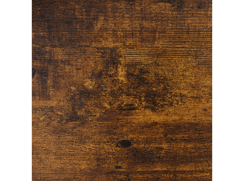 Písací stôl GRENEN RUSTIC - starený dub/čierny