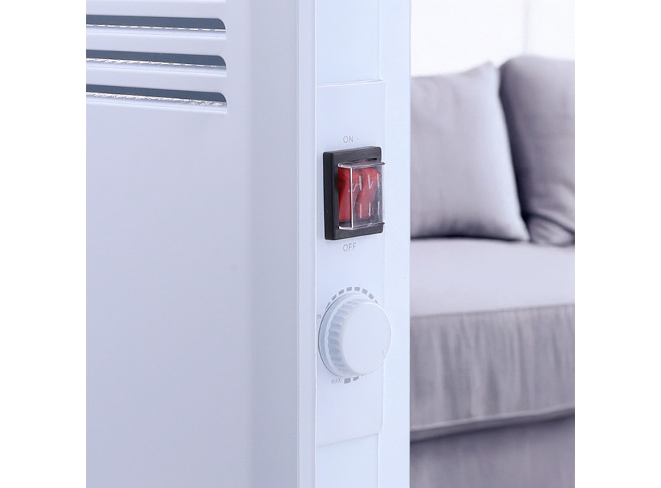 Solight teplovzdušný konvektor 2000W, nastaviteľný termostat