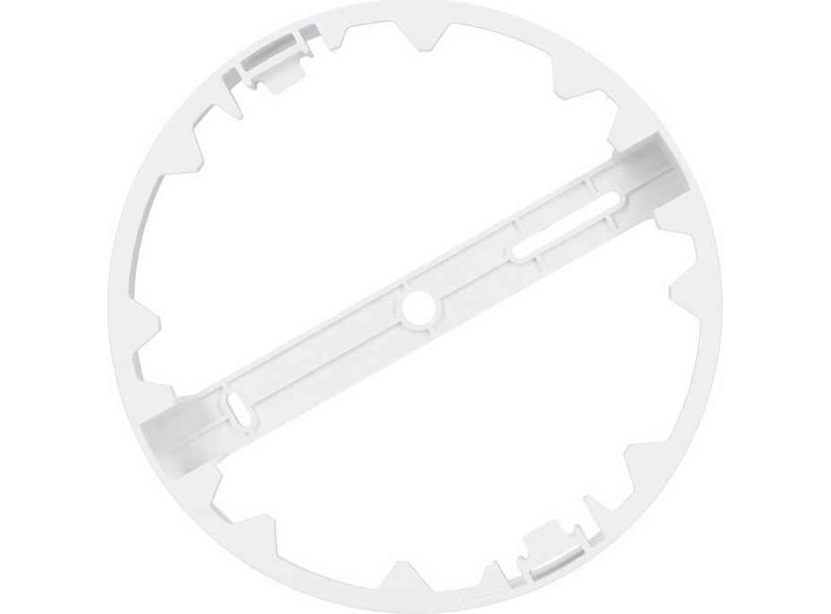 Solight LED mini panel kúpeľňový 2v1, 3CCT, podhľadový / prisadený, 12W, 1020lm, IP54, strieborná, okrúhly