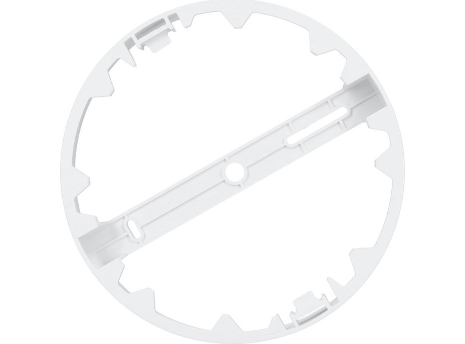 Solight LED mini panel kúpeľňový 2v1, 3CCT, podhľadový / prisadený, 12W, 1020lm, IP54, biela, okrúhly