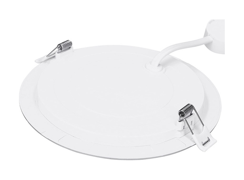 Solight LED mini panel kúpeľňový 2v1, 3CCT, podhľadový/prisadený, 18W, 1530lm, IP54, biela, okrúhly