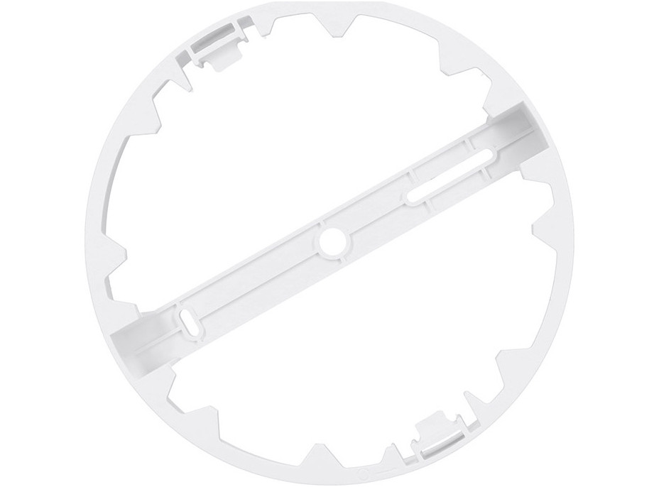Solight LED mini panel kúpeľňový 2v1, 3CCT, podhľadový/prisadený, 18W, 1530lm, IP54, biela, okrúhly