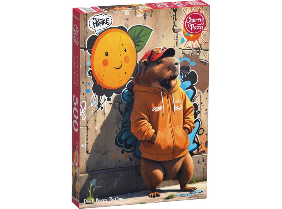 CHERRY PAZZI Puzzle Nechcem Worry, Be Cappy 500 dielikov