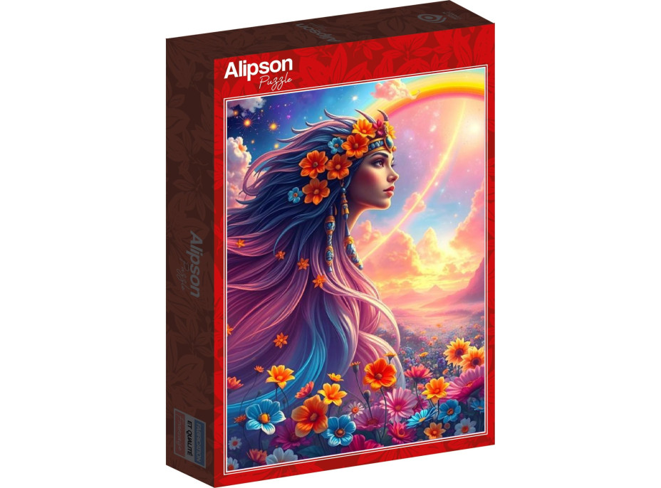 ALIPSON Puzzle Dúhová dievčina 500 dielikov