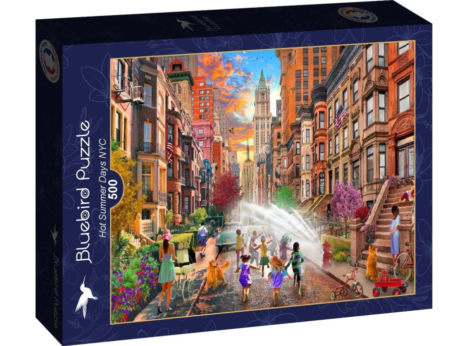 BLUEBIRD Puzzle Horúci letný deň 500 dielikov