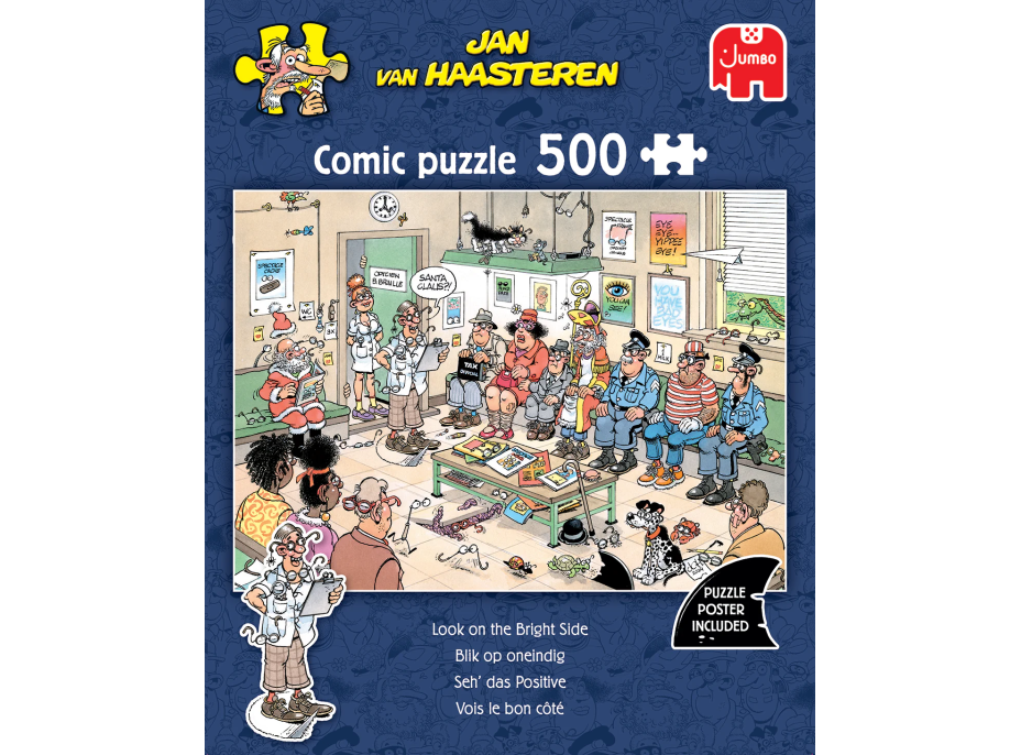 JUMBO Puzzle JvH Pozri sa na to z druhej strany 500 dielikov