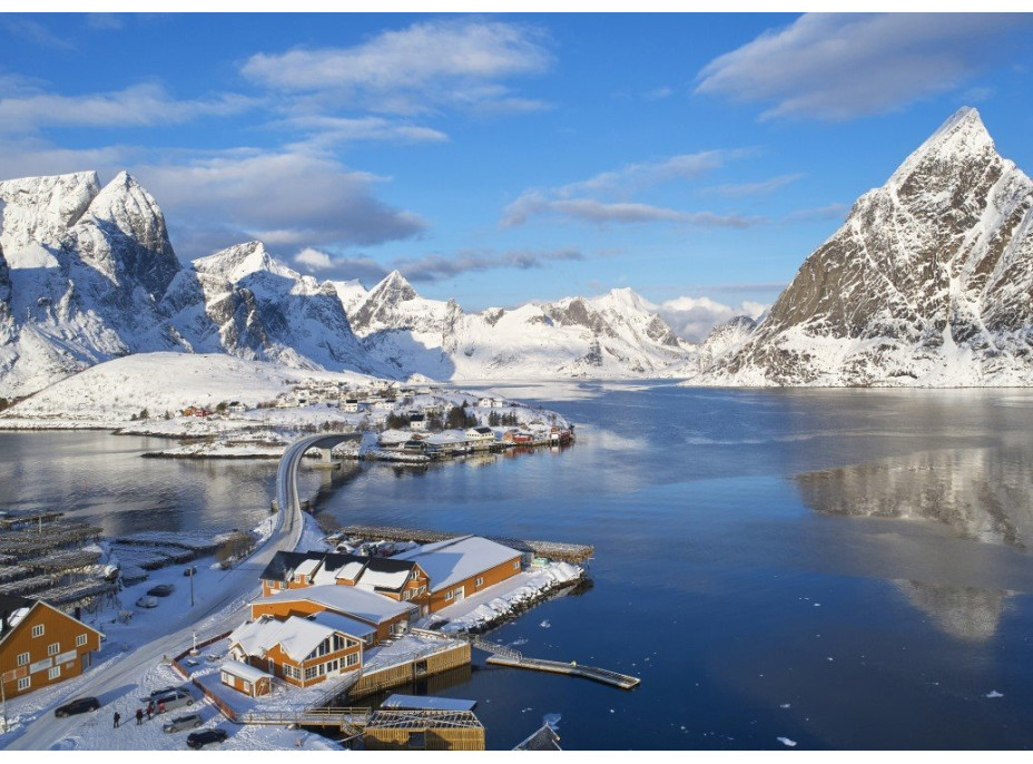 BLUEBIRD Puzzle Lofotský fjord 500 dielikov